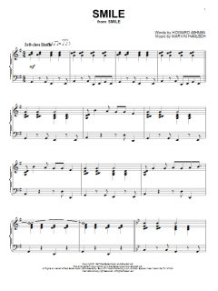 Smile von Marvin Hamlisch (Download) 