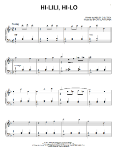 Hi-Lili, Hi-Lo von Helen Deutsch (Download) 