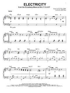 Electricity [Jazz version] von Elton John (Download) 