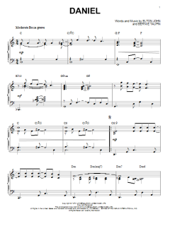 Daniel [Jazz version] von Elton John (Download) 