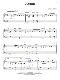 Jordu von Duke Jordan (Download) 