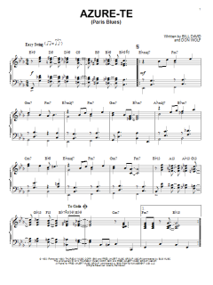 Azure-Te (Paris Blues) von Bill Davis (Download) 