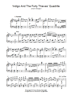 Indigo & The Forty Thieves von Johann Strauss II (Download) 