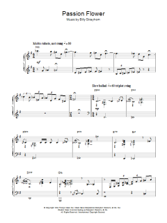 Passion Flower von Billy Strayhorn (Download) 