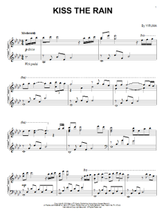 Kiss The Rain von Yiruma (Download) 