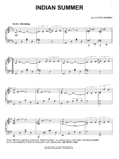 Indian Summer von Victor Herbert (Download) 