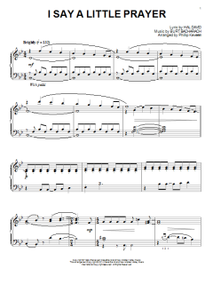I Say A Little Prayer von Dionne Warwick (Download) 