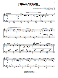 Frozen Heart von Robert Lopez (Download) 