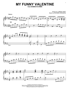 My Funny Valentine von Lorenz Hart (Download) 