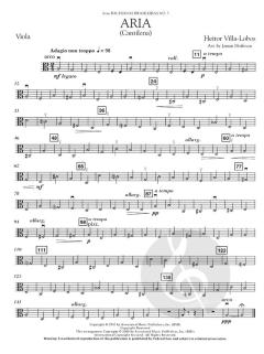 Aria (Cantilena) from Bachianas Brasileiras No. 5 von Hector Villa-Lobos 