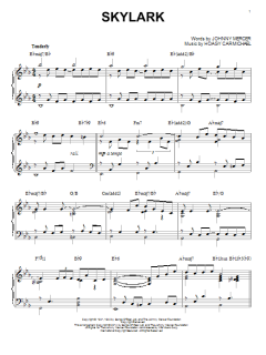 Skylark [Jazz version] von Johnny Mercer (Download) 