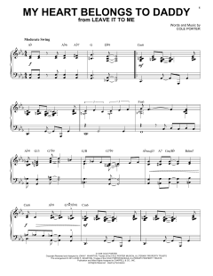 My Heart Belongs To Daddy [Jazz version] von Cole Porter (Download) 