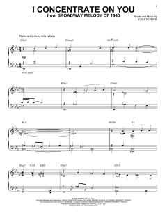 I Concentrate On You [Jazz version] von Cole Porter (Download) 