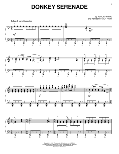 Donkey Serenade von Herbert Stothart (Download) 