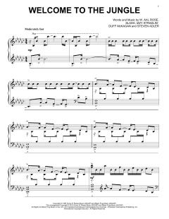 Welcome To The Jungle von Guns N' Roses (Download) 