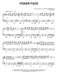 Poker Face von Lady Gaga (Download) 