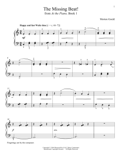 The Missing Beat von Morton Gould (Download) 