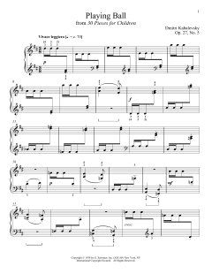 Playing Ball von Jeffrey Biegel (Download) 