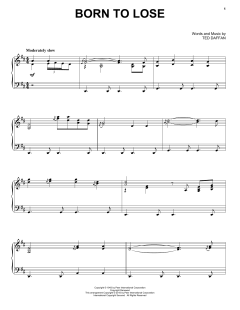 Born To Lose von Ray Charles (Download) 