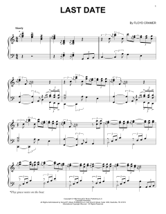 Last Date von Floyd Cramer (Download) 