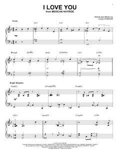 I Love You [Jazz version] von Cole Porter (Download) 