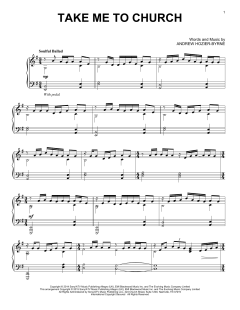 Take Me To Church von Hozier (Download) 