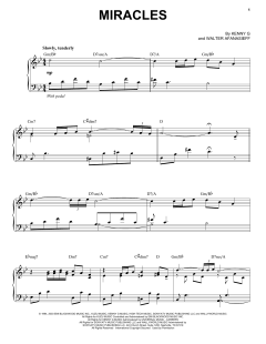 Miracles von Kenny G (Download) 