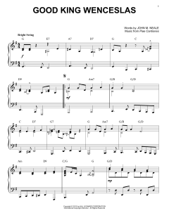 Good King Wenceslas [Jazz version] von John M. Neale (Download) 