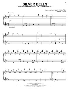 Silver Bells von Ray Evans (Download) 