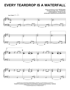 Every Teardrop Is A Waterfall [Jazz version] von Coldplay (Download) 