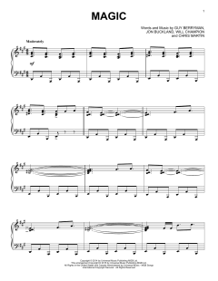 Magic [Jazz version] von Coldplay (Download) 