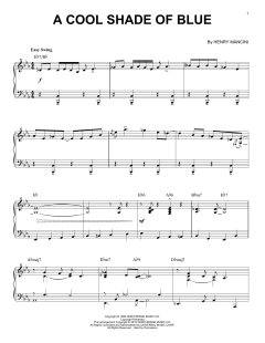 A Cool Shade Of Blue [Jazz version] von Henry Mancini (Download) 