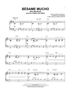 Bésame Mucho (Kiss Me Much) [Jazz version] von Consuelo Velazquez (Download) 