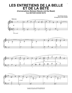 Les entretiens de la belle et de la bete von Maurice Ravel (Download) 