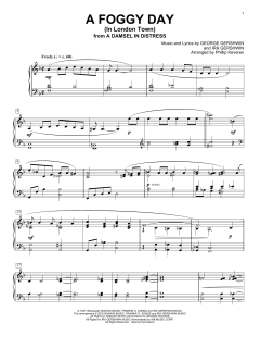 A Foggy Day (In London Town) von Ira Gershwin (Download) 