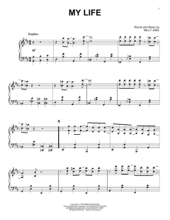 My Life [Jazz version] von Billy Joel (Download) 