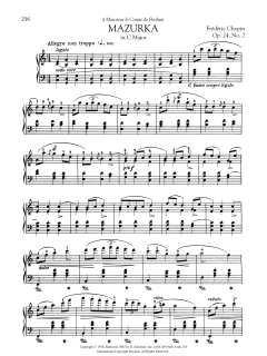 Mazurka in C Major, Op. 24, No. 2 (Download) 