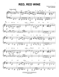 Red, Red Wine [Jazz version] von Neil Diamond (Download) 