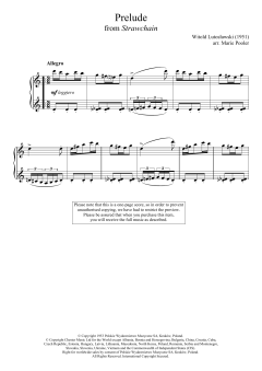 Prelude von Witold Lutoslawski (Download) 