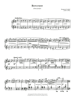 Berceuse (From Jocelyn) von Benjamin Godard (Download) 