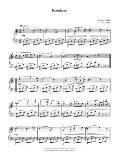 Rondino von Anton Diabelli (Download) 