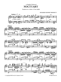 Noctuary von Richard Rodney Bennett (Download) 
