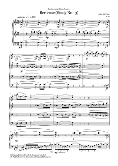 Berceuse (Study No. 13) von John McCabe (Download) 
