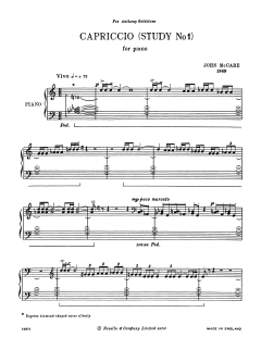 Capriccio (Study No. 1) von John McCabe (Download) 