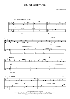 Into An Empty Hall von Hauschka (Download) 