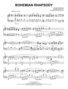 Bohemian Rhapsody [Classical version] von Queen (Download) 