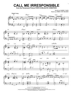 Call Me Irresponsible [Jazz version] von Jack Jones (Download) 