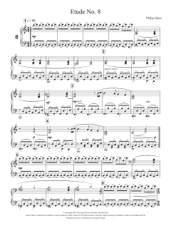 Etude No. 8 von Philip Glass (Download) 