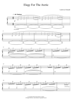 Elegy For The Arctic von Ludovico Einaudi (Download) 