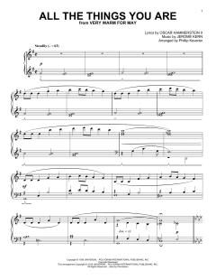 All The Things You Are von Jerome Kern (Download) 